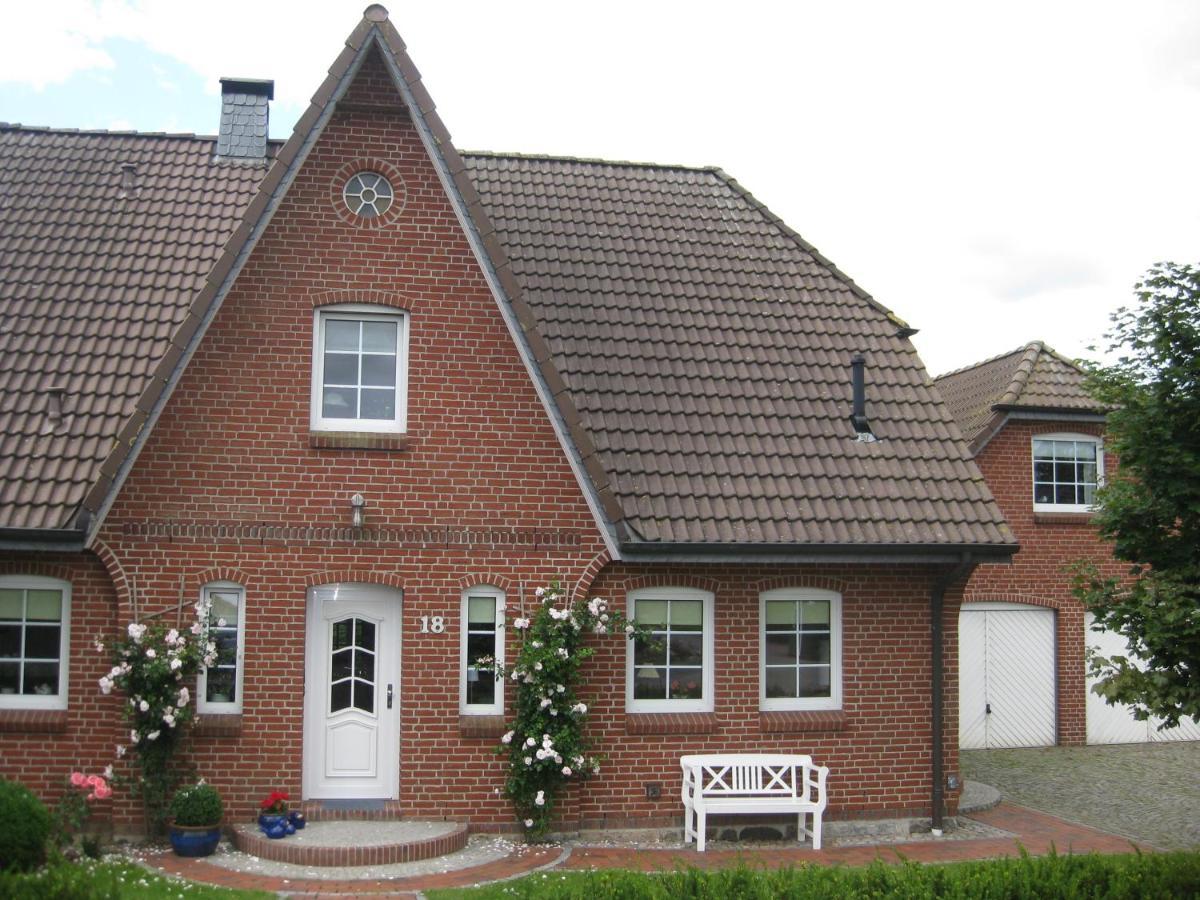 Beeck - Fewo Mit Terrasse Und Strandkorb 웨베르시 외부 사진