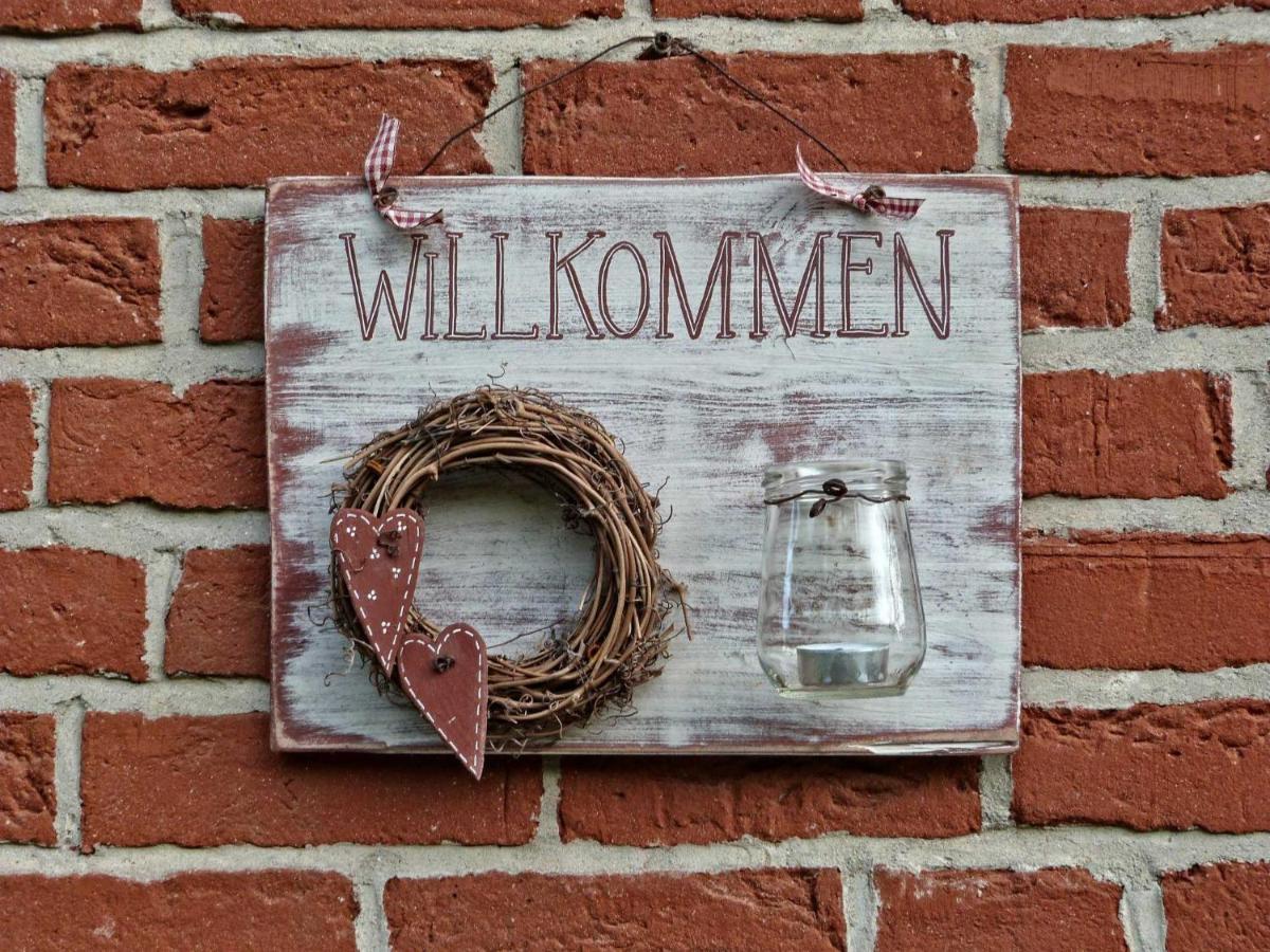 Beeck - Fewo Mit Terrasse Und Strandkorb 웨베르시 외부 사진