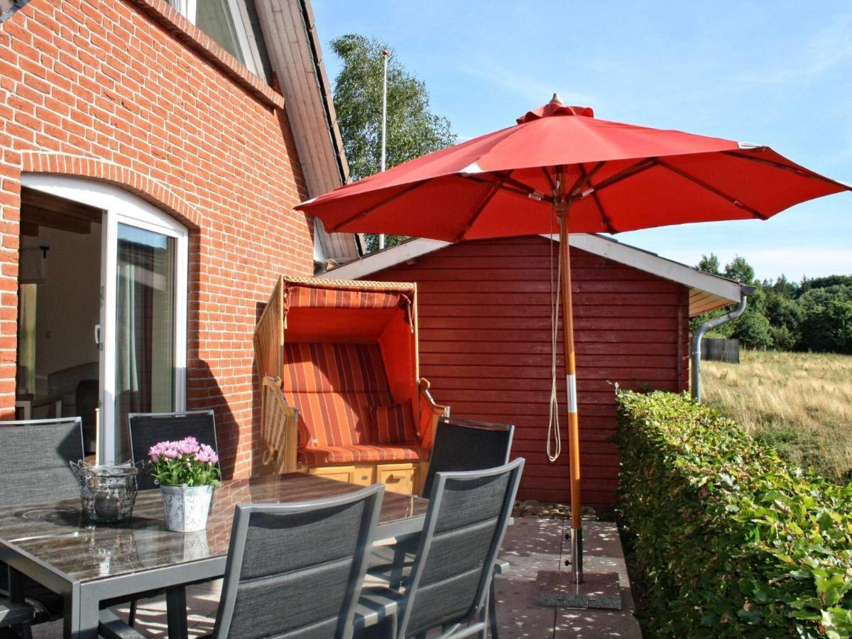 Beeck - Fewo Mit Terrasse Und Strandkorb 웨베르시 외부 사진